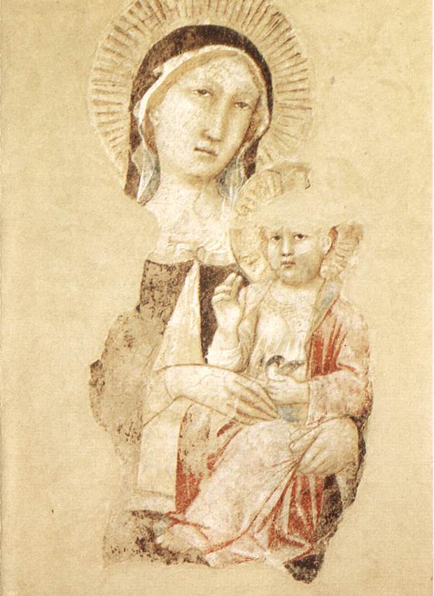 Madonna with Child (fragment) dfg